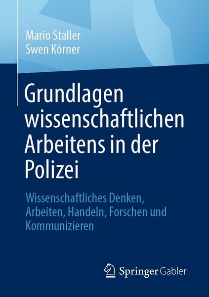 Produktbild: Grundlagen wissenschaftlichen Arbeitens in der Polizei