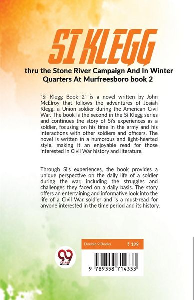 Produktbild: Si Klegg thru the Stone River Campaign And In Winter Quarters At Murfreesboro book 2