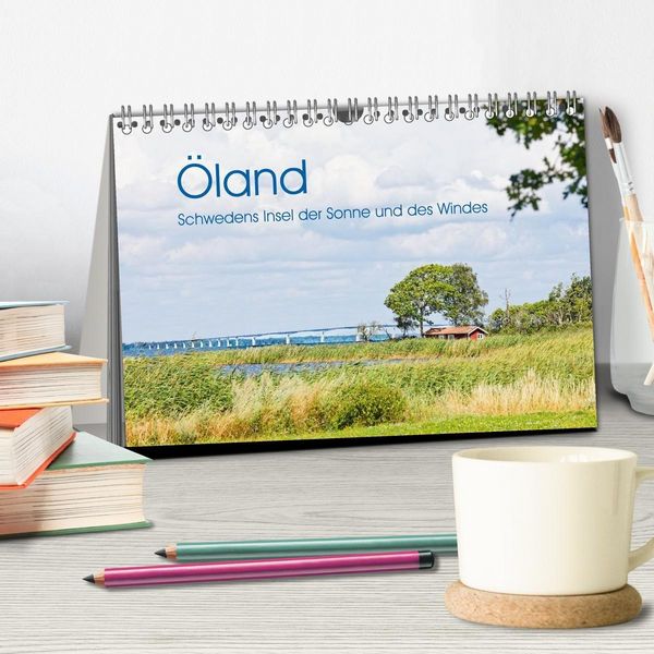 Produktbild: &Ouml;land - Schwedens Insel der Sonne und des Windes (Tischkalender 2026 DIN A5 quer), CALVENDO Monatskalender
