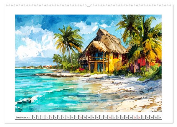 Produktbild: Magisches Mexiko. Leuchtende Impressionen (Wandkalender 2027 DIN A2 quer), CALVENDO Monatskalender