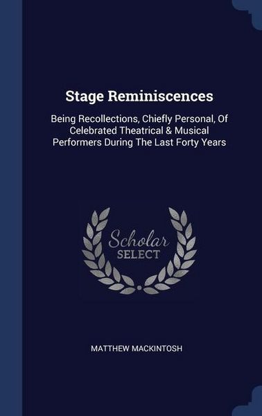Produktbild: Stage Reminiscences