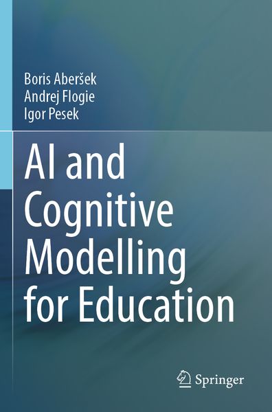 Produktbild: AI and Cognitive Modelling for Education