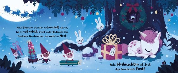 Produktbild: Nur noch zehn Minuten bis Weihnachten, kleines Einhorn