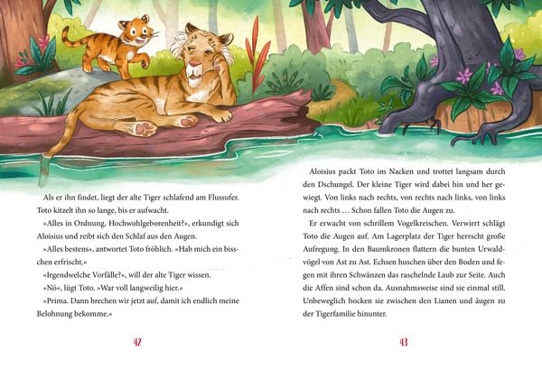 Tiger Toto sucht das Abenteuer