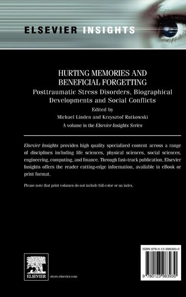 Produktbild: Hurting Memories and Beneficial Forgetting