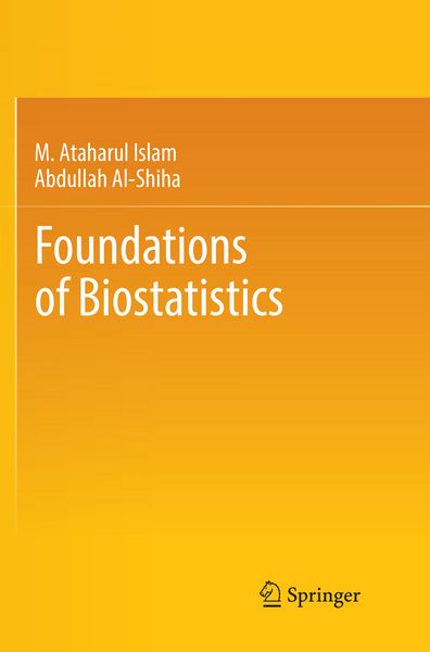 Produktbild: Foundations of Biostatistics