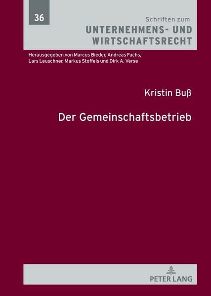 Produktbild: Der Gemeinschaftsbetrieb