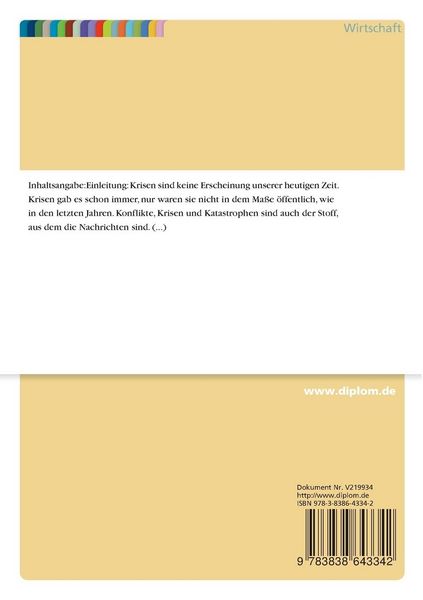 Produktbild: Werbung als Instrument der Krisenkommunikation