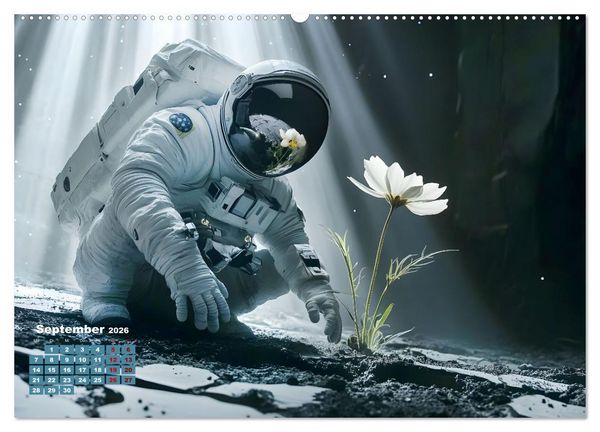 Produktbild: Zwischen Sternenstaub und Stille (Wandkalender 2026 DIN A2 quer), CALVENDO Monatskalender