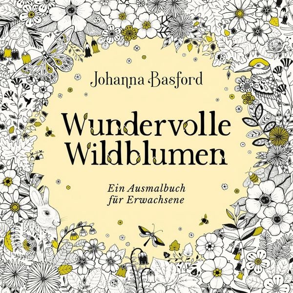 Wundervolle Wildblumen, Taschenbuch von @johannabasford,Johanna Basford, Mvg, 978-3-7474-0735-6
