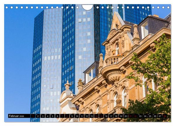 Produktbild: FRANKFURT Impressionen aus Mainhattan (Wandkalender 2026 DIN A4 quer), CALVENDO Monatskalender