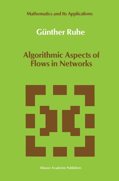 Produktbild: Algorithmic Aspects of Flows in Networks