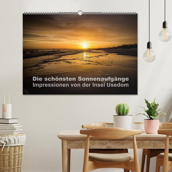 Produktbild: Die sch&ouml;nsten Sonnenaufg&auml;nge (Wandkalender 2026 DIN A2 quer), CALVENDO Monatskalender