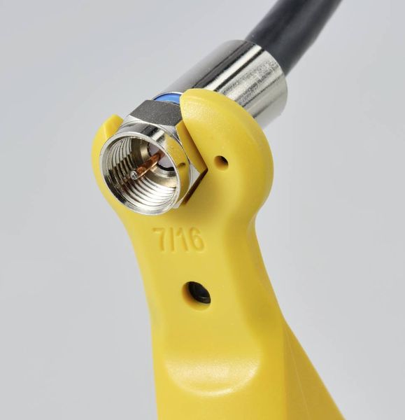 Produktbild: TRU COMPONENTS TC-11992200 Abisolierer f&uuml;r RG 59/6/7/11 Koaxkabel Abisolierl&auml;nge: 6.35 mm 1 St.
