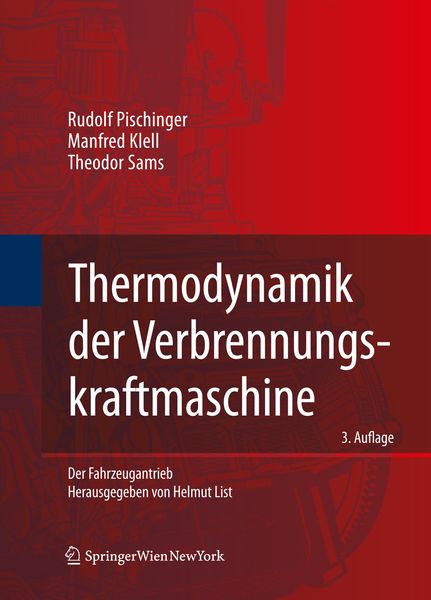 Produktbild: Thermodynamik der Verbrennungskraftmaschine