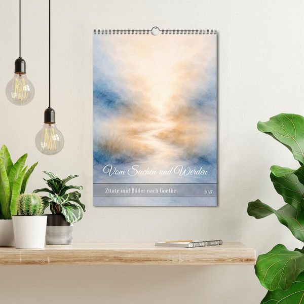 Produktbild: Vom Suchen und Werden (Wandkalender 2027 DIN A3 hoch), CALVENDO Monatskalender