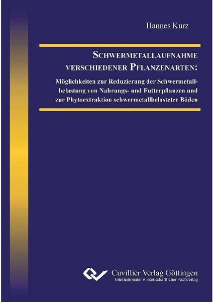 Produktbild: Schwermetallaufnahme verschiedener Pflanzenarten