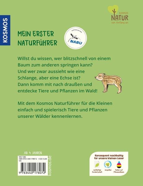 Produktbild: Mein erster Naturf&uuml;hrer, Was lebt im Wald?