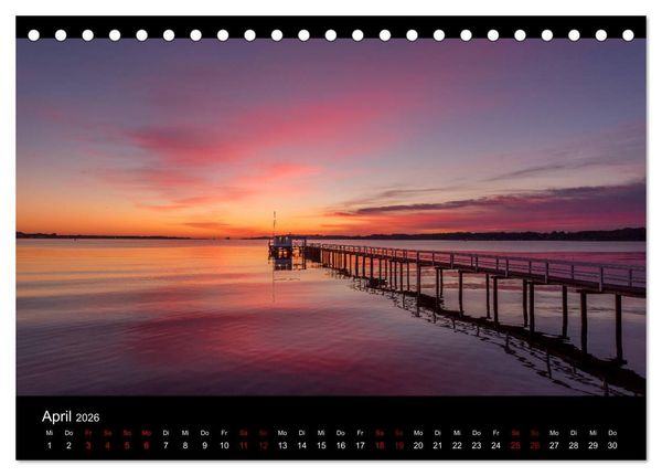 Produktbild: Naturwunder Norddeutschlands (Tischkalender 2026 DIN A5 quer), CALVENDO Monatskalender