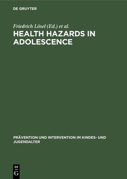 Produktbild: Health Hazards in Adolescence