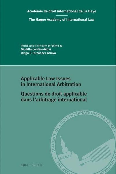 Produktbild: Applicable Law Issues in International Arbitration / Questions de Droit Applicable Dans l'Arbitrage International