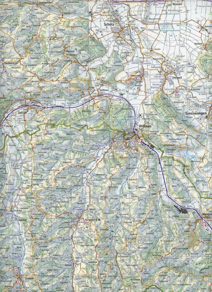 Produktbild: Swisstopo 1 : 50 000 Willisau