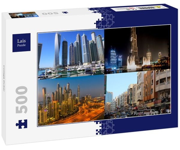 Produktbild: Lais Puzzle Collage Dubai 500 Teile