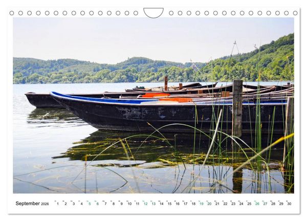 Produktbild: Die Eifel - Vulkane, Heidekraut und sanfte H&uuml;gel (Wandkalender 2026 DIN A4 quer), CALVENDO Monatskalender