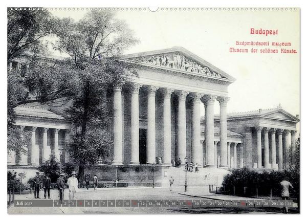 Produktbild: Budapest: in alten Zeiten (hochwertiger Premium Wandkalender 2027 DIN A2 quer), Kunstdruck in Hochglanz