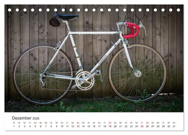 Produktbild: Stahlrenner - Rennrad-Klassiker aus Europa (Tischkalender 2026 DIN A5 quer), CALVENDO Monatskalender