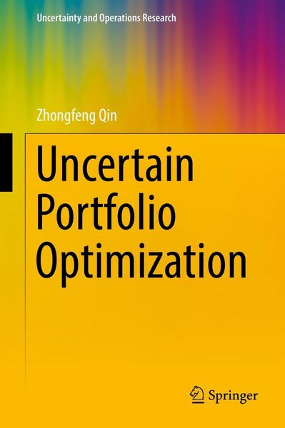 Produktbild: Uncertain Portfolio Optimization