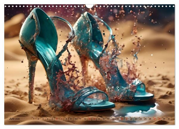 Produktbild: High Heels in Szene gesetzt (Wandkalender 2026 DIN A3 quer), CALVENDO Monatskalender