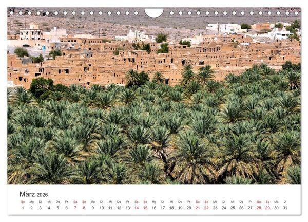 Produktbild: Sultanat Oman - Land des Orients (Wandkalender 2026 DIN A4 quer), CALVENDO Monatskalender
