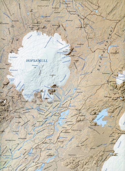 Produktbild: Hansen, H: South East Iceland Map 1:300 000