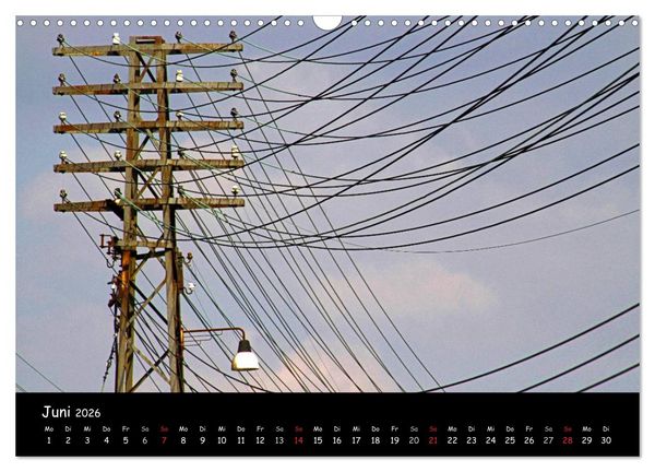 Produktbild: Unter Strom (Wandkalender 2026 DIN A3 quer), CALVENDO Monatskalender
