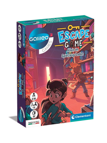 Produktbild: Kinderspiel Galileo Escape Game Allein im Spielzeug-Laden