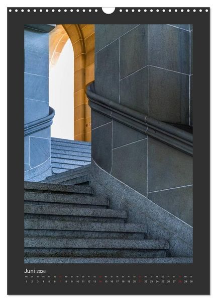 Produktbild: Plakative Architektur (Wandkalender 2026 DIN A3 hoch), CALVENDO Monatskalender