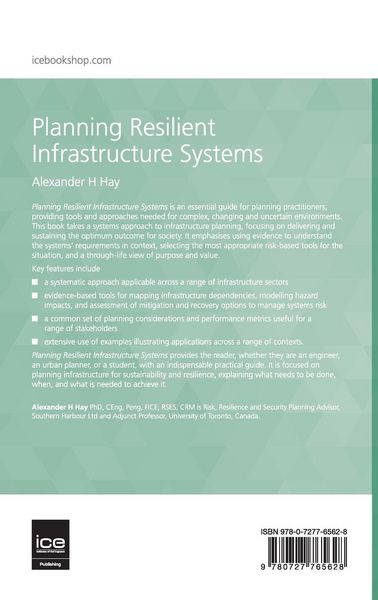 Produktbild: Planning Resilient Infrastructure Systems 2021