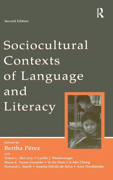 Produktbild: Sociocultural Contexts of Language and Literacy