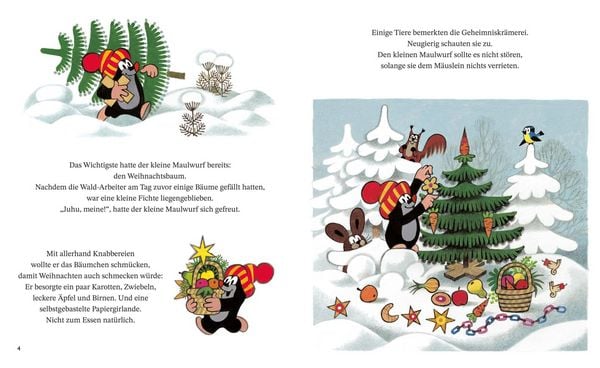 Produktbild: Der kleine Maulwurf feiert Weihnachten