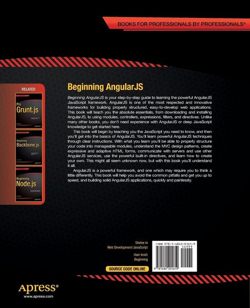 Produktbild: Beginning AngularJS