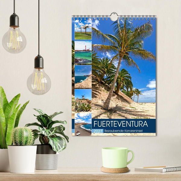 Produktbild: FUERTEVENTURA Bezaubernde Kanareninsel (Wandkalender 2027 DIN A4 hoch), CALVENDO Monatskalender