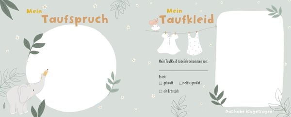 Produktbild: Meine Taufe &ndash; rosa