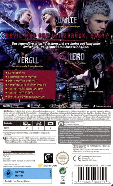 Produktbild: Devil May Cry 5 (Devil Hunter Edition)