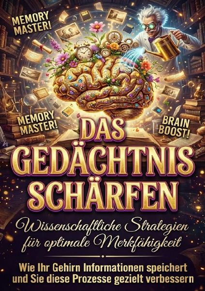 Produktbild: Das Ged&auml;chtnis sch&auml;rfen: Wissenschaftliche Strategien f&uuml;r optimale Merkf&auml;higkeit