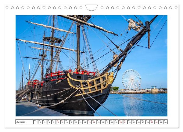 Produktbild: Ein traumhaftes Reiseziel - Normandie und Bretagne (Wandkalender 2026 DIN A4 quer), CALVENDO Monatskalender