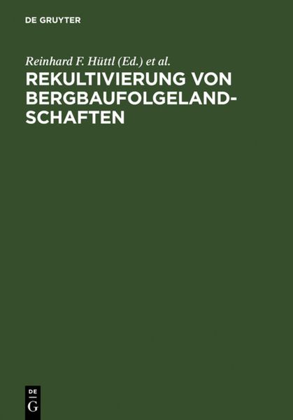 Produktbild: Rekultivierung von Bergbaufolgelandschaften