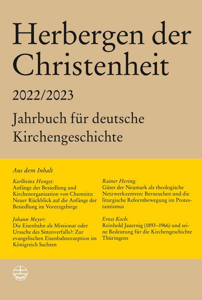 Produktbild: Herbergen der Christenheit 2022/2023