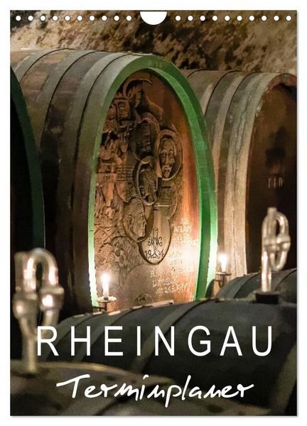Produktbild: Rheingau Terminplaner (Wandkalender 2027 DIN A4 hoch), CALVENDO Monatskalender