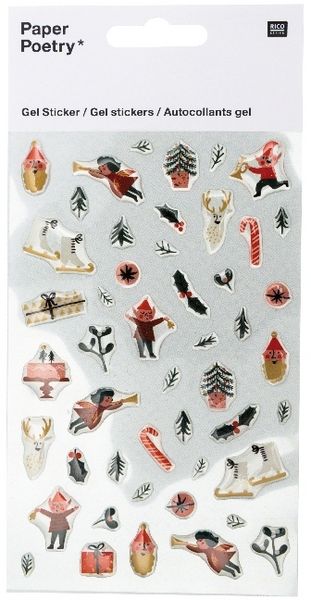 Produktbild: Gelsticker, Jolly Christmas, Classic